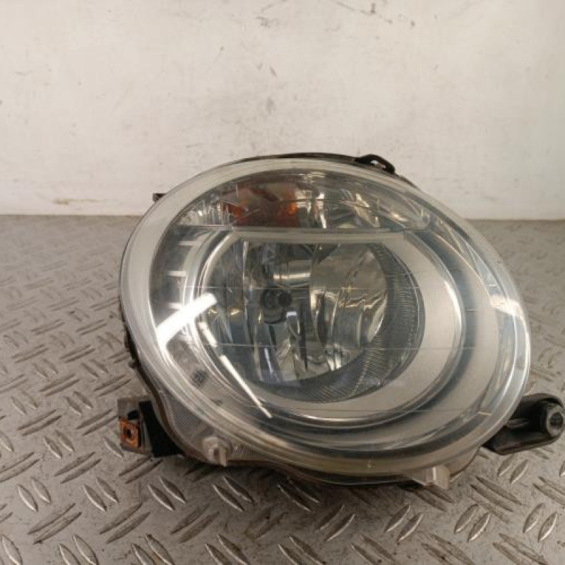 Optique avant principal droit (feux)(phare) FIAT 500 2