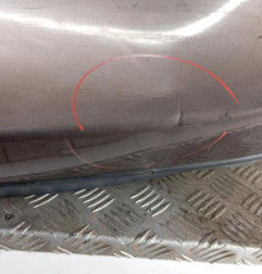 Pare choc arriere RENAULT GRAND SCENIC 3 Photo n°4