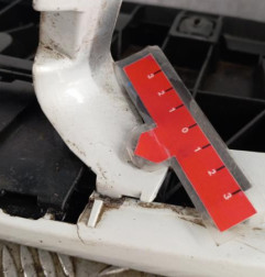 Pare choc avant PEUGEOT 308 2 Photo n°3