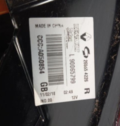 Feu arriere principal gauche (feux) RENAULT KOLEOS 2 Photo n°3