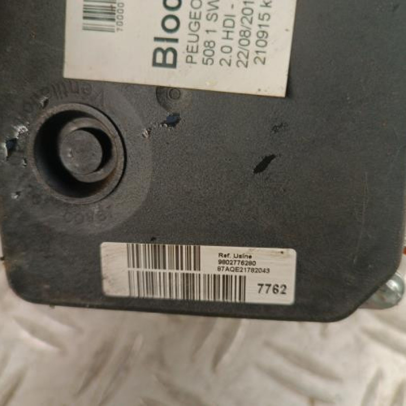 Bloc ABS (freins anti-blocage) PEUGEOT 508 1 SW