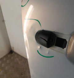 Porte avant droit RENAULT MODUS Photo n°3