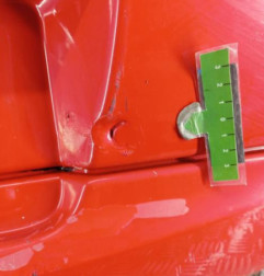 Pare choc arriere RENAULT TWINGO 2 Photo n°4