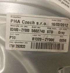 Leve vitre electrique avant droit HYUNDAI IX 35