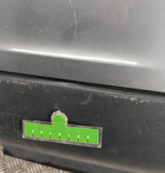 Pare choc arriere VOLKSWAGEN GOLF PLUS Photo n°3