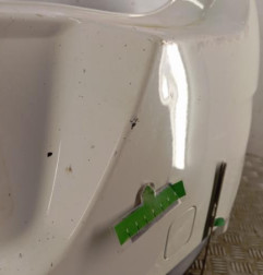 Pare choc arriere CITROEN C4 2 Photo n°4