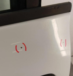 Porte avant gauche RENAULT MEGANE 2 Photo n°4