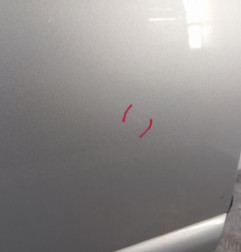 Porte arriere droit PEUGEOT 207