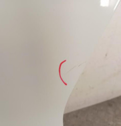 Porte avant gauche RENAULT TRAFIC 3 COURT Photo n°3