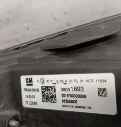 Optique avant principal droit (feux)(phare) OPEL ASTRA K Photo n°6