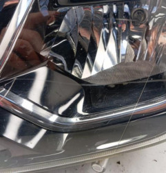 Optique avant principal gauche (feux)(phare) DACIA DUSTER 1