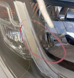 Optique avant principal droit (feux)(phare) PEUGEOT BOXER 3