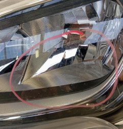 Optique avant principal gauche (feux)(phare) PEUGEOT BOXER 3