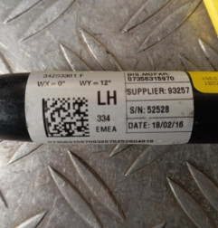 Ceinture avant gauche FIAT 500X Photo n°8