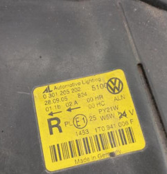 Optique avant principal droit (feux)(phare) VOLKSWAGEN TOURAN 1 Photo n°5