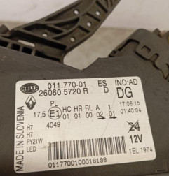 Optique avant principal gauche (feux)(phare) RENAULT KADJAR Photo n°5