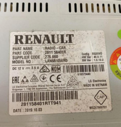 Afficheur RENAULT CLIO 4 Photo n°4