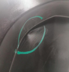 Pare choc arriere PEUGEOT 3008 1 Photo n°5