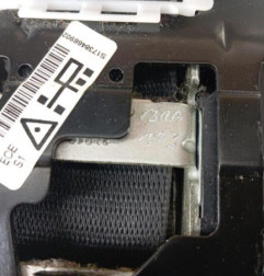 Ceinture avant gauche BMW X6 F16 Photo n°10