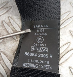 Ceinture avant droit RENAULT KADJAR Photo n°6