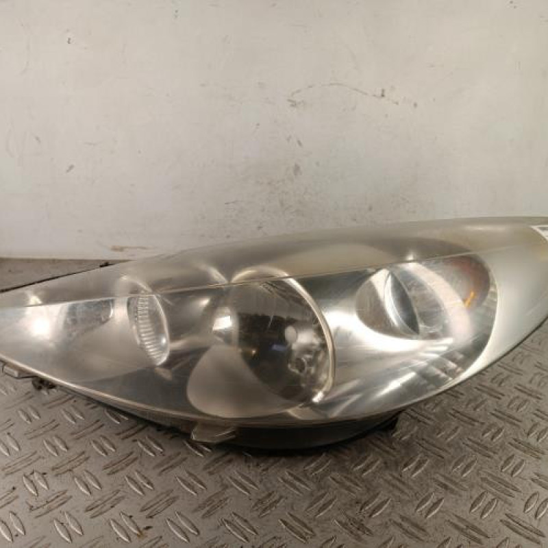 Optique avant principal gauche (feux)(phare) PEUGEOT 206+