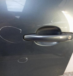 Porte avant gauche CITROEN C4 PICASSO 1 Photo n°3