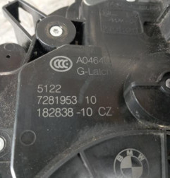 Serrure arriere gauche BMW X6 F16 Photo n°4