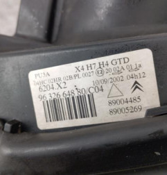 Optique avant principal gauche (feux)(phare) CITROEN C5 1 Photo n°7