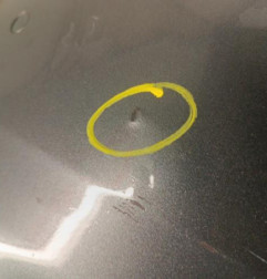 Pare choc arriere PEUGEOT 208 1