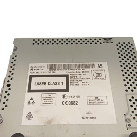 Autoradio d'origine NISSAN QASHQAI 2