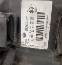 Optique avant principal droit (feux)(phare) VOLKSWAGEN GOLF PLUS Photo n°7