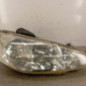 Optique avant principal droit (feux)(phare) PEUGEOT 206