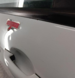 Porte arriere gauche CITROEN C3 2 Photo n°4