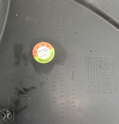 Pare boue avant gauche PEUGEOT 307 Photo n°3