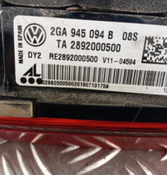 Feu arriere secondaire droit (feux) VOLKSWAGEN T-ROC Photo n°3