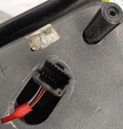 Retroviseur gauche RENAULT TWINGO 2 Photo n°5