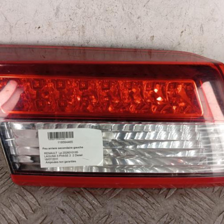 Feu arriere secondaire gauche (feux) RENAULT LAGUNA 3 Photo n°1