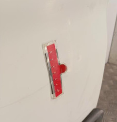 Porte avant gauche PEUGEOT PARTNER 1 Photo n°3