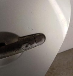 Porte arriere gauche RENAULT SCENIC 2 Photo n°4