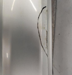 Pare choc arriere FORD FIESTA 5 Photo n°3