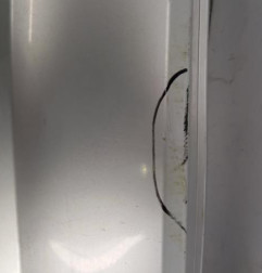 Pare choc arriere FORD FIESTA 5 Photo n°4