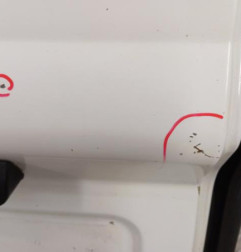 Porte de coffre gauche FIAT SCUDO 2 Photo n°5