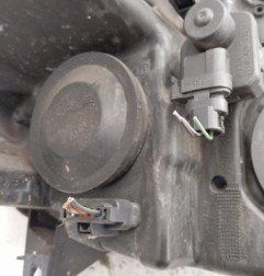 Optique avant principal gauche (feux)(phare) RENAULT SCENIC 2 Photo n°3