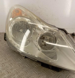 Optique avant principal droit (feux)(phare) OPEL CORSA D