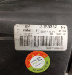 Optique avant principal droit (feux)(phare) OPEL CORSA D Photo n°6