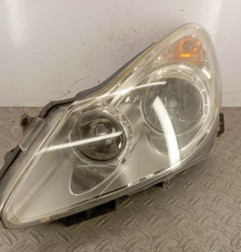 Optique avant principal gauche (feux)(phare) OPEL CORSA D