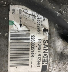 Compresseur clim RENAULT CLIO 5 Photo n°5