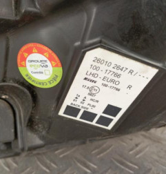 Optique avant principal droit (feux)(phare) RENAULT KANGOO 2 Photo n°4