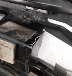 Grille de pare choc CITROEN C4 PICASSO 2 Photo n°4