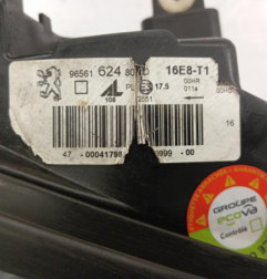 Optique avant principal droit (feux)(phare) PEUGEOT 308 1 SW Photo n°7